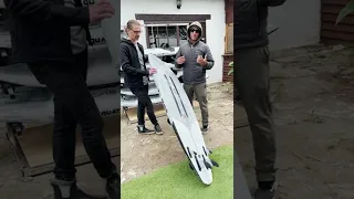 Quatro windsurf boards with Keith Teboul