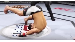 EA Sports UFC 2: Best KO Mode Knockouts Compilation