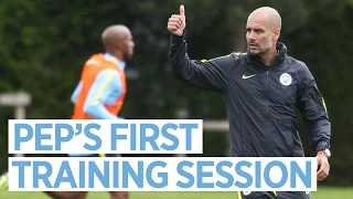 PEP'S FIRST TRAINING SESSION!