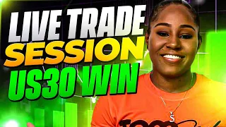 FOREX LIVE TRADE SESSION NY JANUARY 26 2024:  US30 WIN !!!!!!