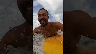 Surfing Hanalei Bay for my Birthday 🤙✨ #surfing #gopro #hanaleibay