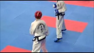 World Cup Brighton 2012 sparring -58kg Timothy Bos