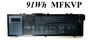 Bateria Do Laptop Original Para Dell Precision 7510 7520 7710 7720 M7710 M7510 Series