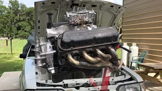 How To Devalue Your Foxbody Mustang!  Put A Carb On it! LOL! + Port Matching The Intake.