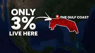 Why Very Few People Live Along The Gulf Coast In America