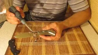 Самодельный нож с triad-lock