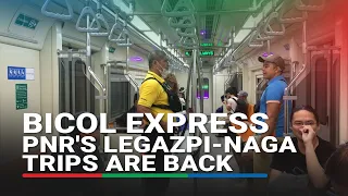 PNR's Legazpi-Naga service resumes after six years