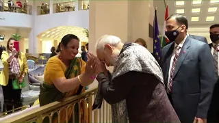 Indian diaspora warmly greets PM Modi in Berlin