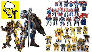 Transformers Optimus Prime Bumblebee Evolution History robots to vehicles トランスフォーマー 變形金剛