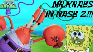 HOW GOOD IS MR.KRABS IN NASB 2???? [Nickelodeon All Star Brawl 2 Mr.Krabs]