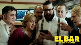 EL BAR, de Álex de La Iglesia. El miedo nos muestra como somos. Ya en cines.