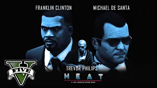 GTA V - Heat (1995) Shootout - Remake