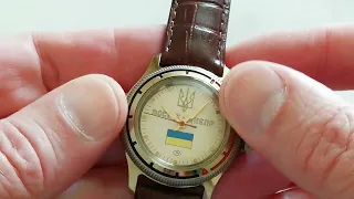 Часы Восток - Днепр. Калибр механизма 2409. Wristwatch Vostok - Dnepr.