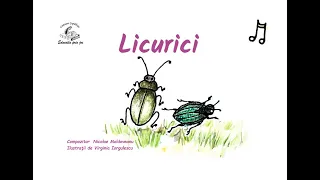 Licurici - cântec pentru copii | Cântece cu animale | Nicolae Moldoveanu