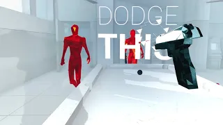 SUPERHOT VR NO DEATH CHALLENGE! (with commentary)