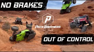 BRAKES FAILED ON OBSTACLE! Not Good in Sand Hollow