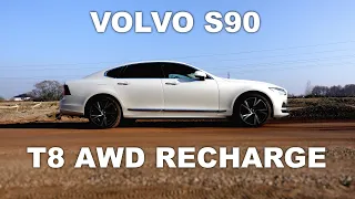 Volvo S90 Recharge T8 AWD - test, opinia