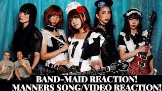 Band-Maid Reaction - Manners Song and Video Reaction! New Song!! Father & Son!