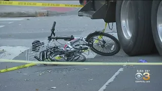 Criminal Charges In Death Of Bicyclist Struck By Sanitation Truck In Center City