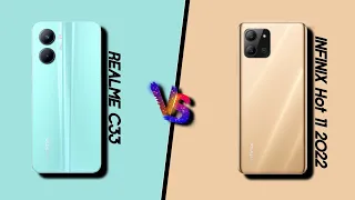 Realme C33 Vs infinix Hot 11 2022