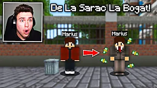 Minecraft De La Bogat La Sărac - FILMUL FULL !