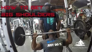 Shoulder Workout with Rob Did It at Iron Addicts Gym: How To Get Bigger Shoulders