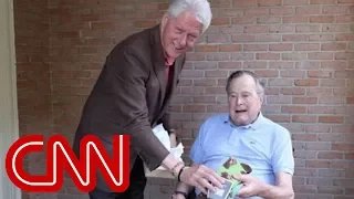 Bill Clinton's gift to George H.W. Bush
