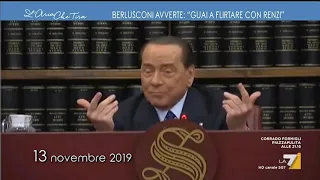 Silvio Berlusconi avverte i suoi: "Guai a flirtare con Matteo Renzi"