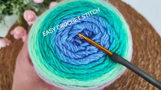 VERY EASY CROCHET STITCHES. Only 1 Rows