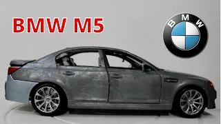 Restoration Damaged BMW M5 Model Car! | Full Restoration Video