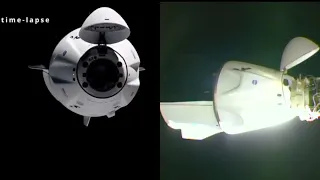 SpaceX Crew-2 docking