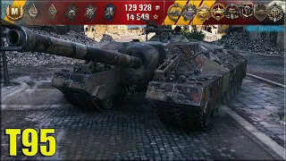 Враги НЕ ЗНАЛИ как его ПРОБИТЬ ✅ World of Tanks T95 лучший бой