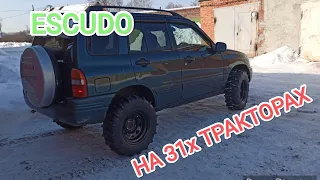 Suzuki Escudo на 31 тракторах | еще один тест драйв