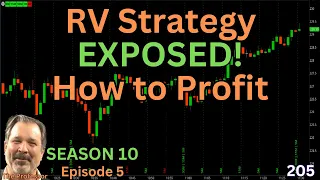 EPISODE 205: The Professor Goes over the RV Strategy A-Z Then Makes 4k with 100 Shares in 30 Mins