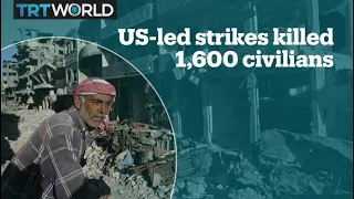 US-led coalition killed 1,600 civilians in Raqqa