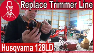 How to Replace Trimmer String - Husqvarna 128LD