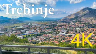 Trebinje ☀️ Bosnia and Herzegovina Walking Tour 4K 60fps ▶︎Captions