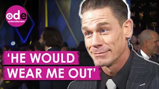John Cena admits Henry Cavill would wear him out in the gym