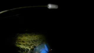 Рыбалка сплавной сетью ночью