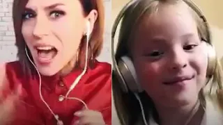 SMULE Cover «Улыбайся» IOWA & Sofia Fomenko 8 y.o.