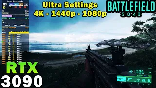 Battlefield 2042 | RTX 3090 | Ryzen 7 5800X | 4K - 1440p - 1080p | Ultra Settings