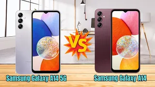 Samsung Galaxy A14 5G vs Samsung Galaxy A14 4G Specs Review