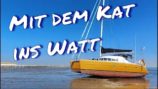 Trockenfallen mit dem Katamaran / 2. Etappe - Wir segeln von Cuxhaven nach Wangerooge