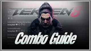 T8 - KAZUYA BnB COMBO GUIDE