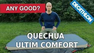 Decathlon Quechua Ultim Comfort -  R 8.6 - Self Inflating Camping Mattress REVIEW