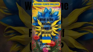 🇺🇦 "Guess Ukraine's National Flower! | Floral Quiz Challenge 🌻" #shorts #quiz #flowers