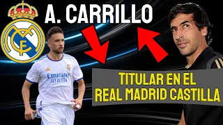 ALVARO CARRILLO, TITULARÍSIMO EN EL REAL MADRID CASTILLA DE RAUL. UN DEFENSA DIFERENTE... THE RANAK.