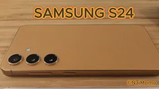 Samsung Galaxy S24 Sandstone Orange | NaiMomo