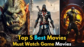 Top 5 Video Game Movies You Must Watch! | Ultimate Review & Rankings