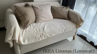 UNBOXING / ASSEMBLING IKEA Linanas (Loveseat)